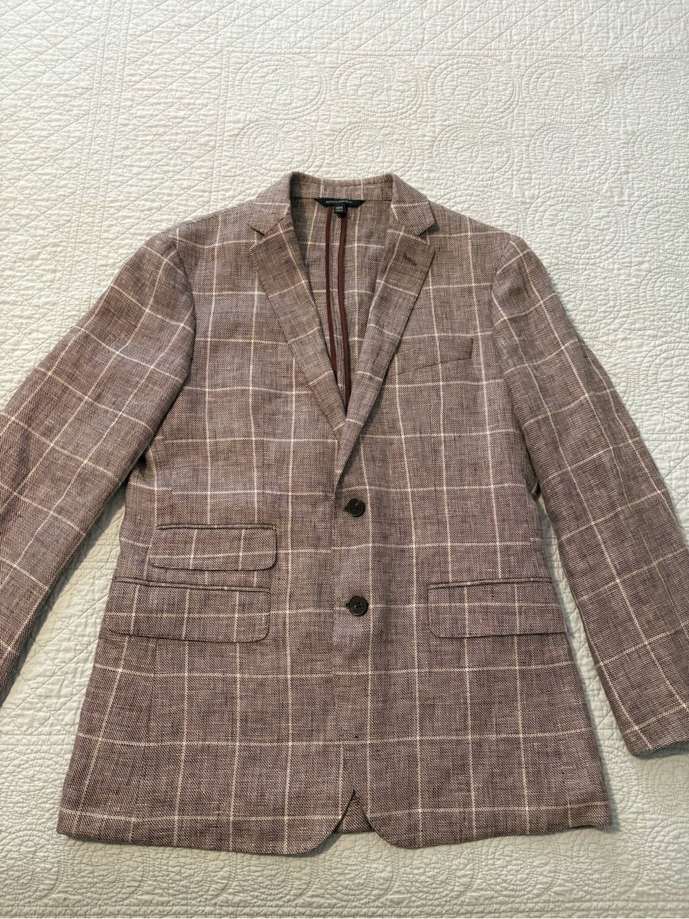 Banana Republic linen sports coat blazer. Size 38S.